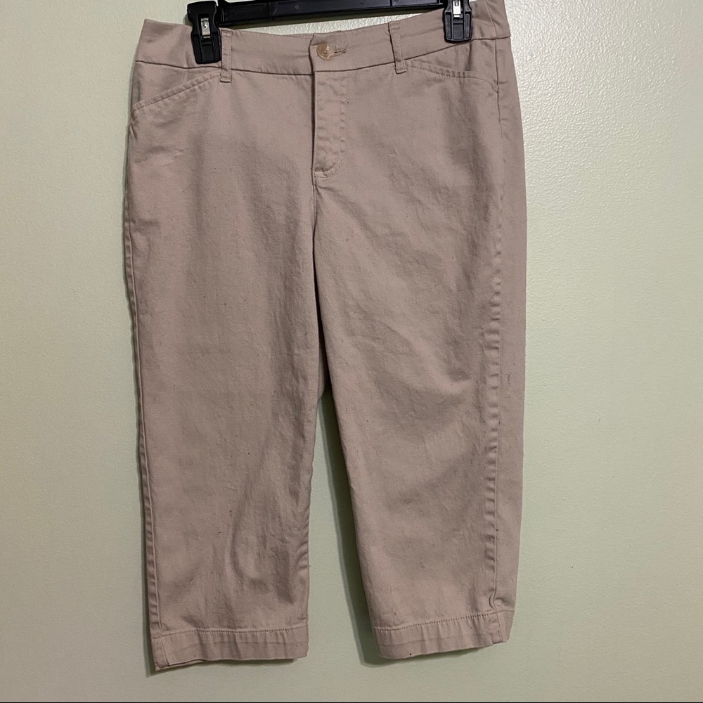 St. Johns Bay Khaki Capris